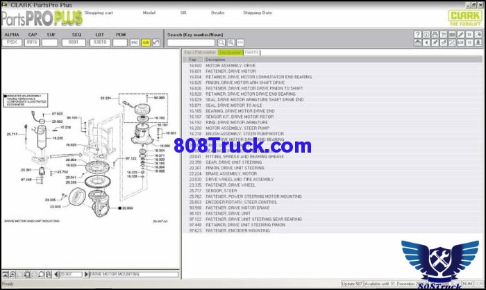 CLARK ForkLift Trucks PartsPro
